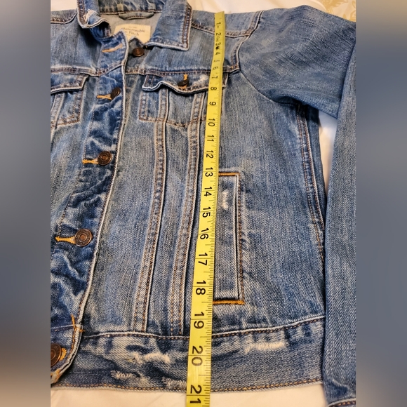 Abercrombie & Fitch Classic Denim Jacket Size:M - Picture 6 of 9